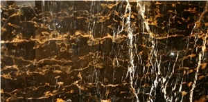 Black and Gold Marble