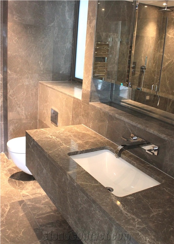 Gaudi Marble Custom Bathroom Vanity Top