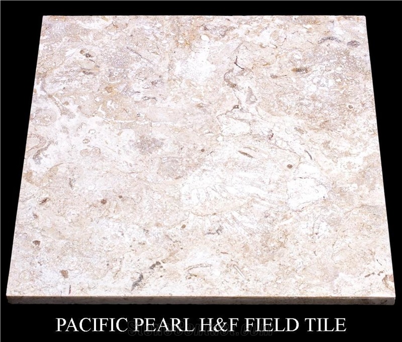 Pacific Pearl Coral Stone Honed Tiles, Dominican Republic Beige Coral Stone