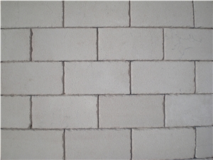 Bianco Di Apricena Bush Hammered Wall Tiles