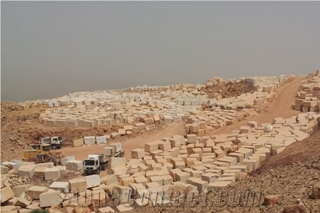 Vera Silk Beige Omani Marble Blocks