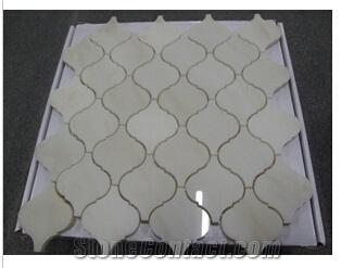 Pure White Marble Mosaic, White Marble Mosaic, Marble Mosaic for Wall Floor