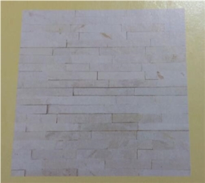 White Quartzite Cultured Stone, Stack Stone, Wall Cladding, Ledge Stone,Wall Stone, Feature Wall