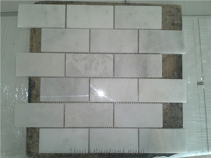 Mugla White Marble Tiles & Slabs, Polished Marble Floor Tiles, Wall Tiles
