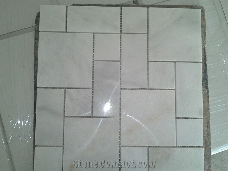 Pattern Set, White Marble Floor Tiles, Wall Tiles
