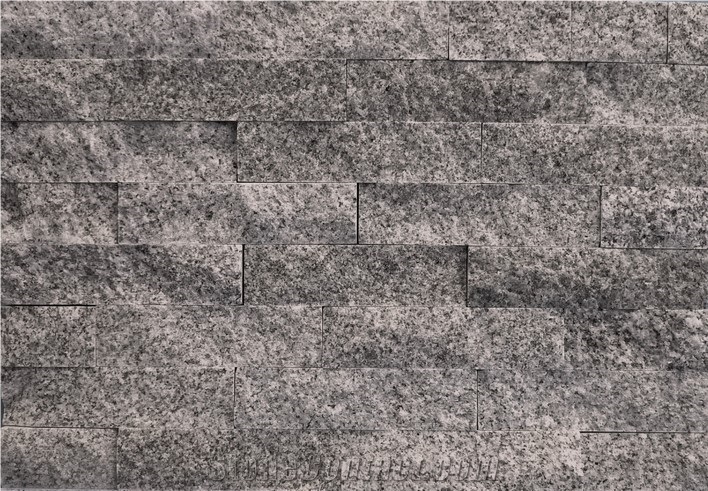 Grey Granite Wall Panel, Corner Stone