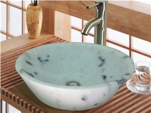 Beveled Round Washbasin