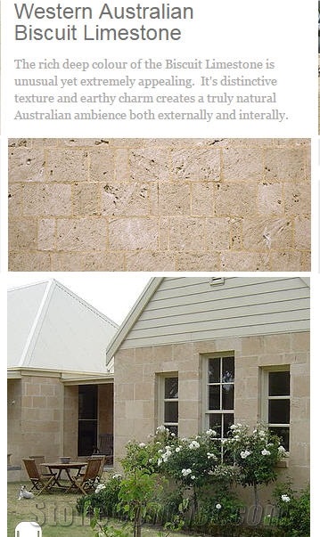 Western Australian Biscuit Limestone Dry Wall