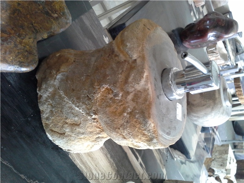 Petrified Wood Liquid Soap Containers, Bathroom Accessories