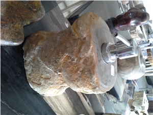 Petrified Wood Liquid Soap Containers, Bathroom Accessories