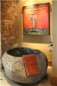 River Stone Bathtubs, Grey Stone Bath Tubs