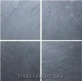 China Black Slate Tile & Slab for Flooring
