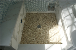 Calacatta Gold Bath Design