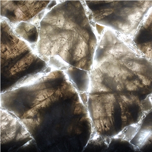 Smoke Crystal Semi Presious Stone Tile & Slab