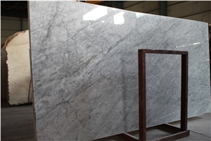 Popular Natural Stone Bianco Carrara White Marble Slabs & Tiles, Italy White Marble