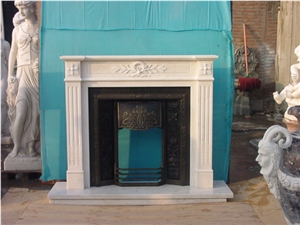 Best China White Marble Hand Carved Fireplace Surround