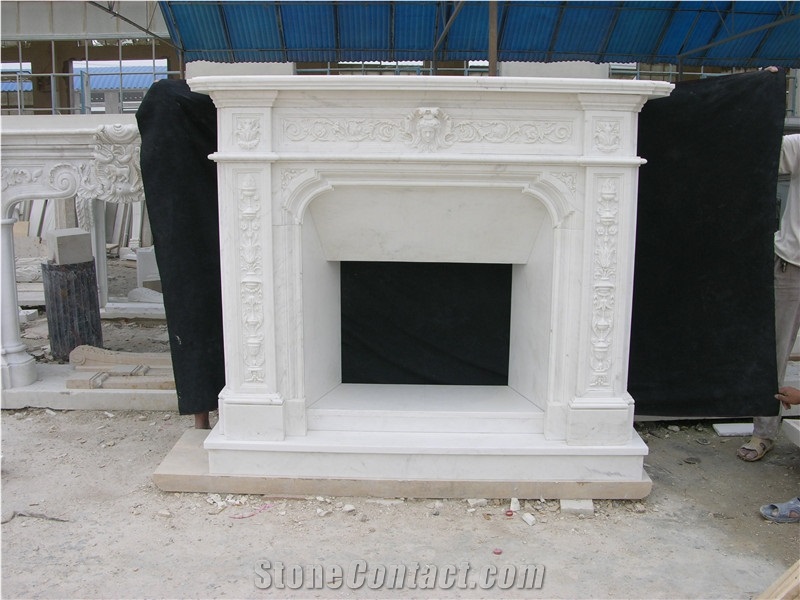 Insert Marble Fireplace For Wholesale White Marble Fireplace From