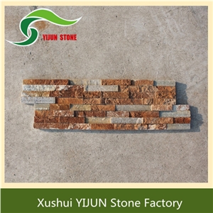 Wholesale China Rust Face Natural Slate Stacked Stone