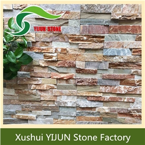 Wholesale China Rustic Slate Exterior Ledge Stone, Slate Wall Cladding