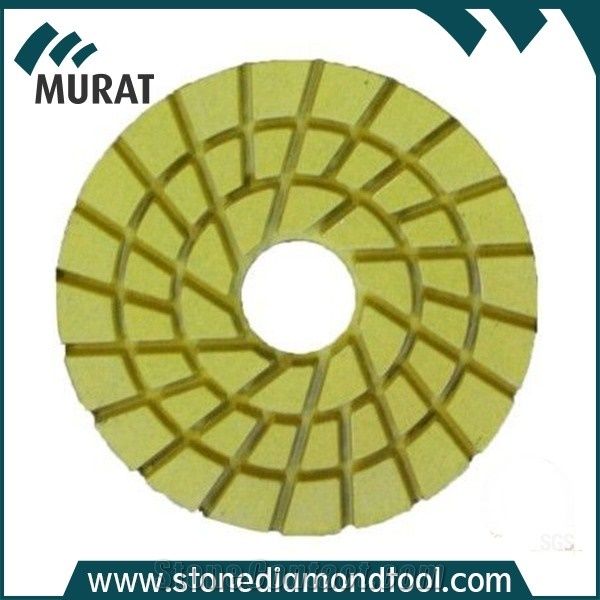 4"/100mm Floor Concrete Polishing Diamond Disc Dry/Wet Resin Pads