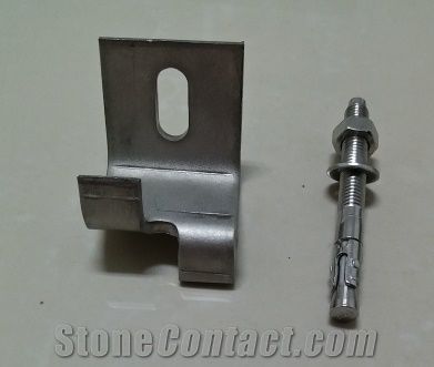 Stone Anchorage / Wall Cladding Anchor Vtl-01, Wall Cladding Clamp, Masonry Anchors, Stone Fixing Anchor , Bracket, up and Down Anchor