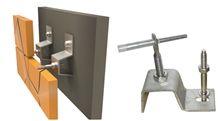 Wall Cladding Anchor Vtl-01 / Stone Fixing Anchor / Granite Anchor/ Fixing System / Z Bracket / Stone Anchorage / Cladding Bracket