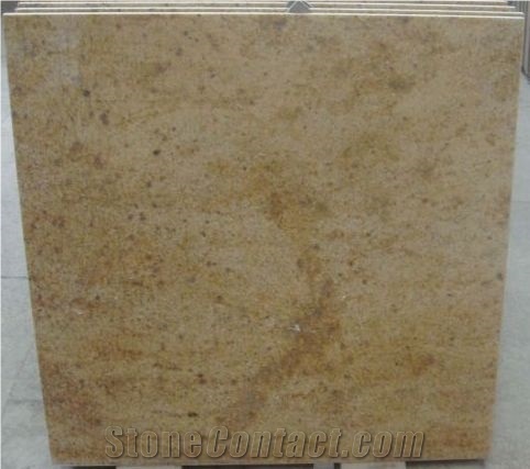 Kashmir Gold Granite Tiles & Slabs, Yellow Granite Floor Tiles, Flooring Tiles