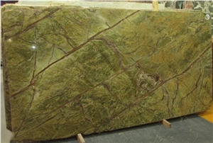 Rain Forest Green Marble Tiles & Slabs,Green Polished Marble Floor Tiles, Flooring Tiles