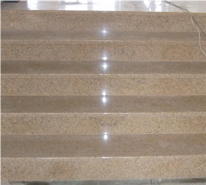 Ranite Curtin - Kurtinskiy Granite Stairs & Steps, Beige Granite Stairs & Staircase