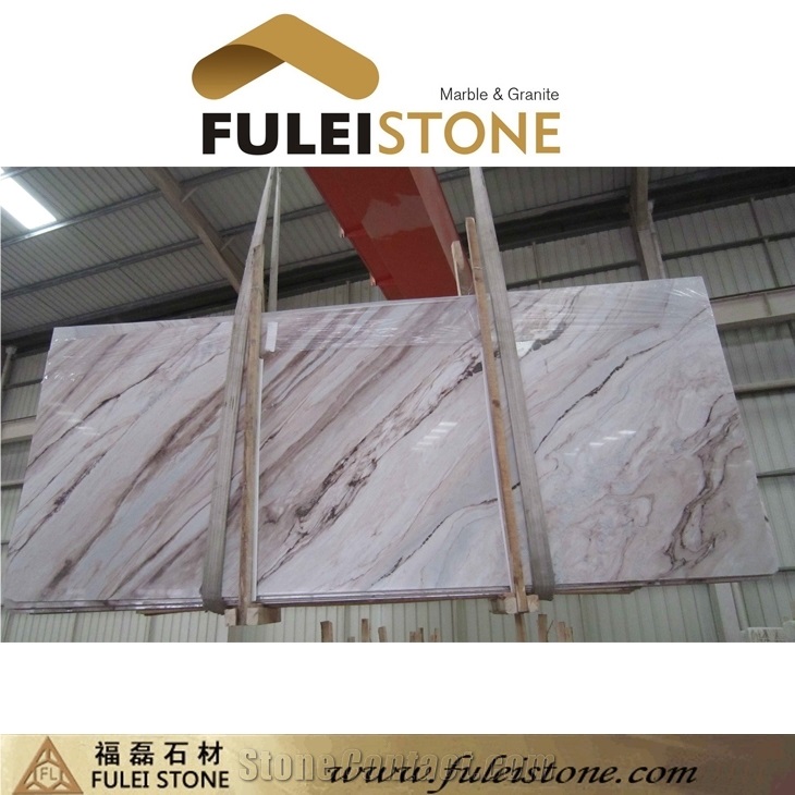 Palissandro Classico Marble Slabs & Tiles, Italy White Marble