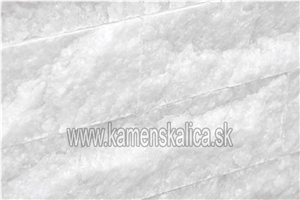 White Marble Strips Wall Tiles