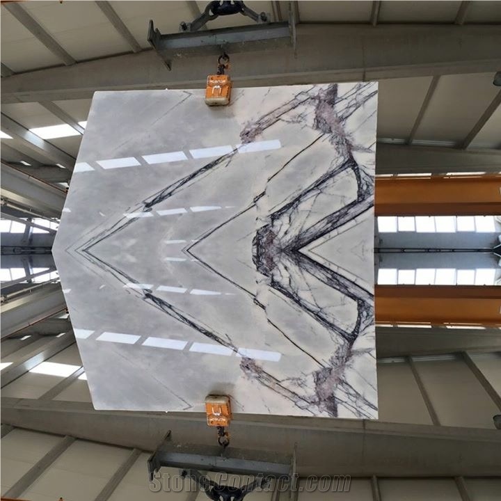 Milas Lilac Marble Slabs & Tiles, Lilac Polished Marble Floor Tiles, Flooring Tiles