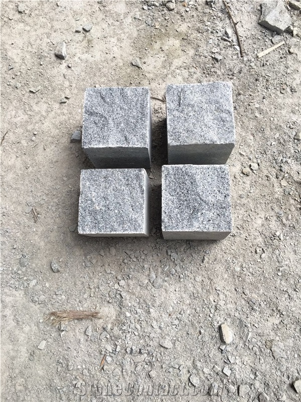 Dark Grey Granite Cube Stone & Paver,G654 Cube Stone,G654 Paver,Black Cobble Stone ,Garden Stone,Paving Stone