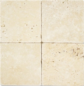 Classic Travertine Tumbled Tiles, Beige Travertine Floor Tiles, Wall Tiles
