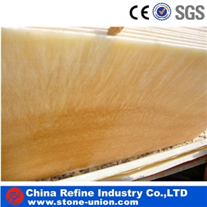Big Size Yellow Onyx Slabs, Onyx Covering Tiles & Slabs Made in China,Onyx Floor Tiles,Onyx Wall Tiles