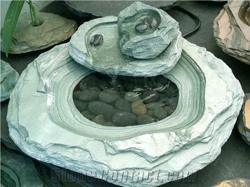 Hot Sell Slate Carving Fountain Sculptured Fountain , Cheap Slate Fountain , Interior Fountain & Exterior Fountain , Slate Fountain for Home Decoration , Stone Slate Indoor and Outdoor Decoration