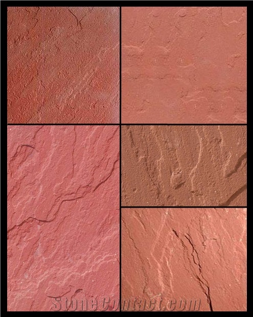 Agra Red Sandstone Wall Cladding