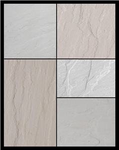 Dholpur Beige Sandstone Wall Cladding, Floor Tiles, Tiles & Slabs