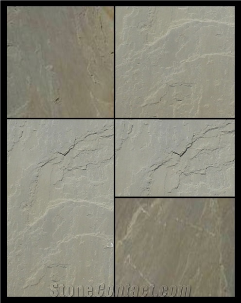 Raj Green Sandstone Wall Cladding