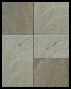 Raj Green Sandstone Wall Cladding