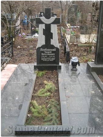 Cross Russia Granite Monument