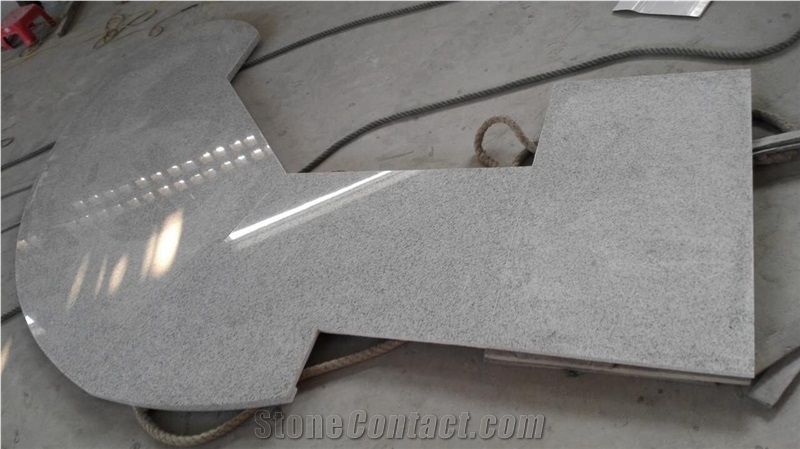 G603 Granite Kitchen Countertop,Bacuo White Granite Kitchen Wortk Top,China Grey Granite Kitcehn Custom Countertops