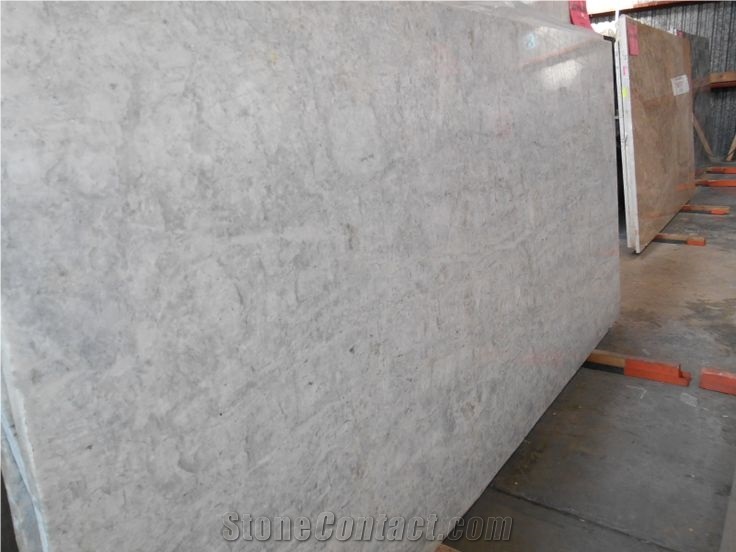 Polished White Princess Quartzite Slabs, Brazil White Quartzite Stone Tiles for Walling, Flooring