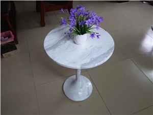 Statuary White Marble Round Table&Bench,Carrara Statuario Marble Garden Round Table,Bianco Carrara Statuario Marble Coffee Tables Furniture,Italy White Marble Round Tea Table