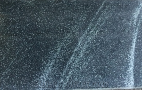 Jet Mist Granite Tile & Slab, Virginia Mist