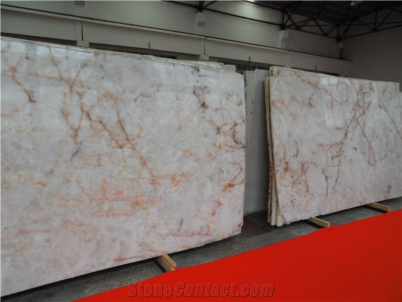 White Quartzite Tiles & Slabs, Quartzite Floor/Wall Covering, China White Quartzite