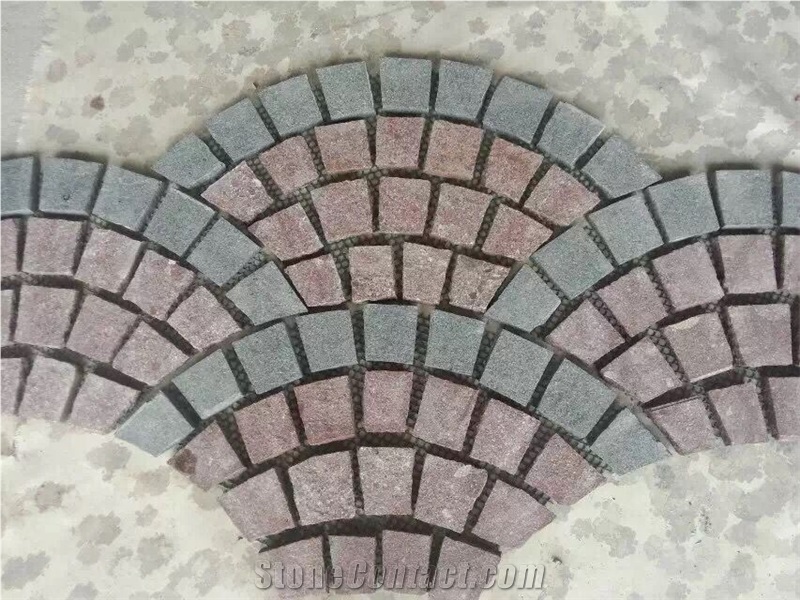 China Grey G603 Granite & Red Porphyry Cube Stone Pavers Patio /Grey Cubic Paverments/Landscaping Stone,Exterior Stone