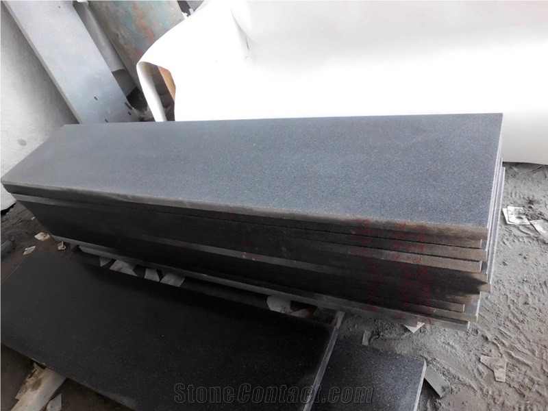China G654 Grey Granite Honed Stair Step Cheap Price