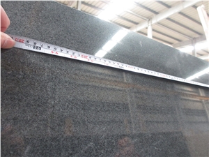 Natural Stone Padang Dark G654 Grey Granite Big Slab Polished Surface