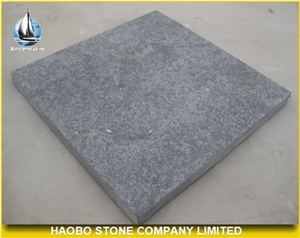 Blue Limestone Flamed Tile & Slab for Flooring Tiles, Limestone Paving Floor Covering